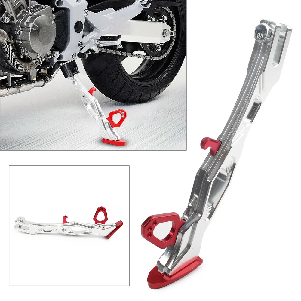 

New CNC Foot Side Stand Support Leg Kickstand for Motorcycle Universal