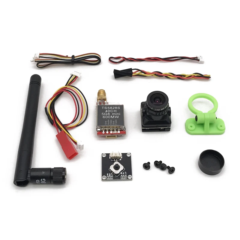 TS5828S 200 МВт/600 мВт 5 8G 40Ch FPV видеопередатчик и 1/3 &quotCMOS 1500TVL Мини камера 2 1 мм объектив