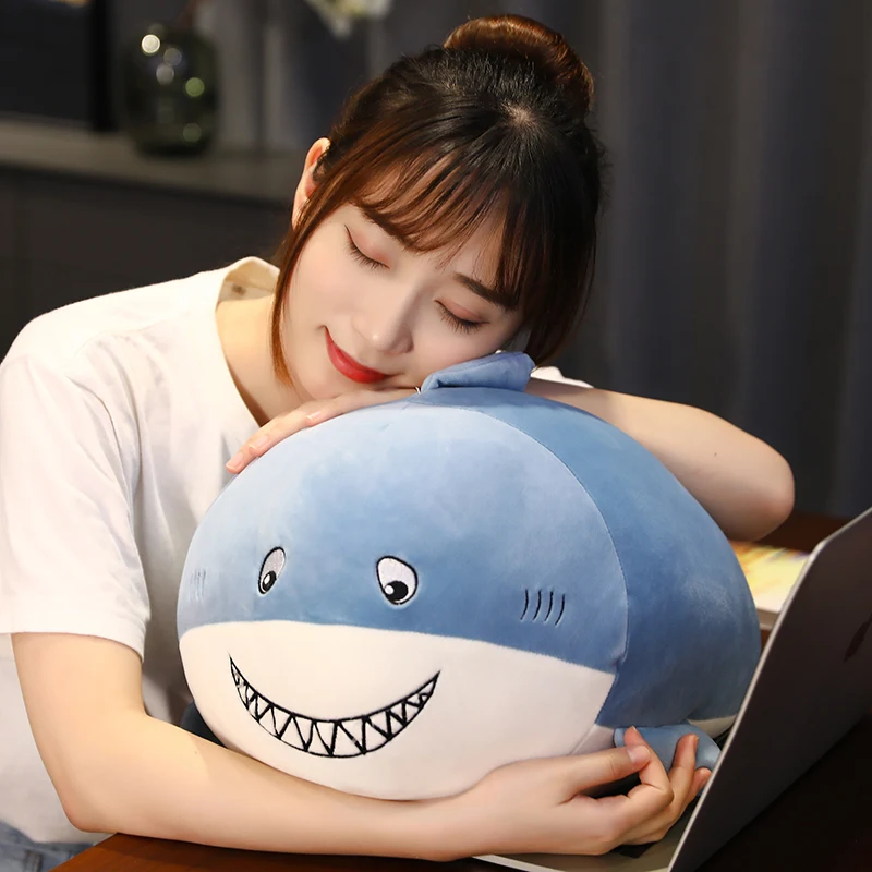 

Nice Sweet Cat&Pig&Whale&Horse&Shark Kawaii Plush Toy Soft Cute Cartoon Lion Stuffed Doll Baby Pillow Gift Kids Birthday Toys