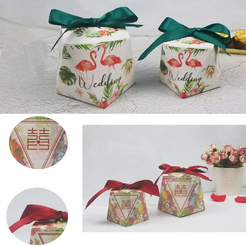 Конфеты Коробки 2 размера с кристаллами в европейском стиле Форма сладкий