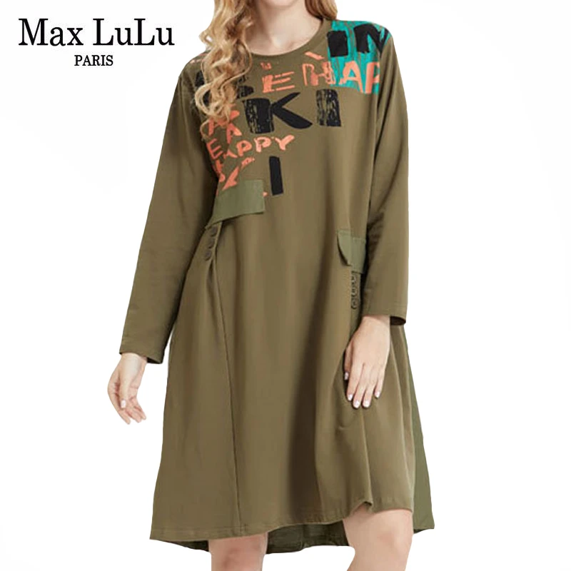 Женское винтажное мини платье Max LuLu элегантное хлопковое большого размера в