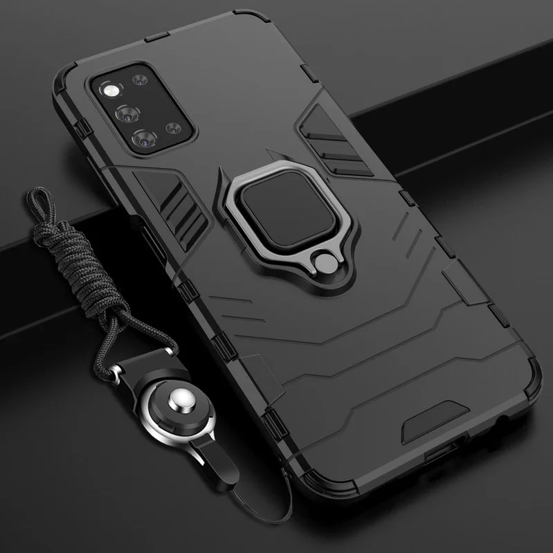 

Bracket Ring Holder Phone Case for Samsung F52 A82 A22 A72 A52 F62 M62 A12 A02S A32 A42 5G M51 M31S A41 A31 Case Stand Cover