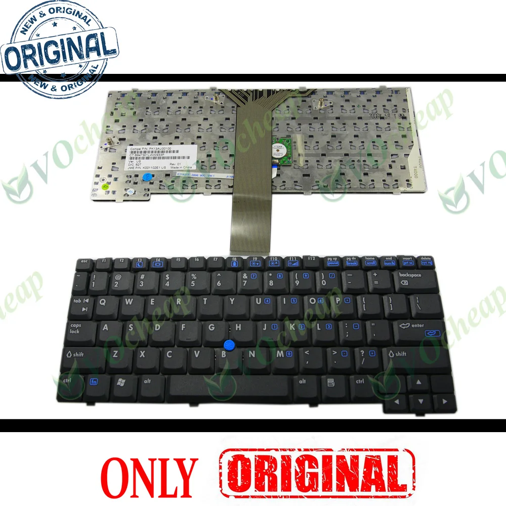 

Новая клавиатура для ноутбука HP Compaq nc4200 nc4400 tc4200 tc4400, черная версия для США-K001102E1, США