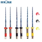 Возвратно-поступательный стоматологический эндонтический гибкий роторный корневой канал Niti синий материал стоматология один файл только возвратно-поступательное движение