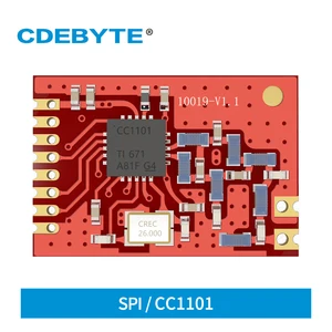 E07-868MS10 CC1101 868 МГц 10 мВт печать Анна тенна отверстия IoT uhf беспроводной трансивер SMD приемник передатчика 868 МГц CC1101 модуль