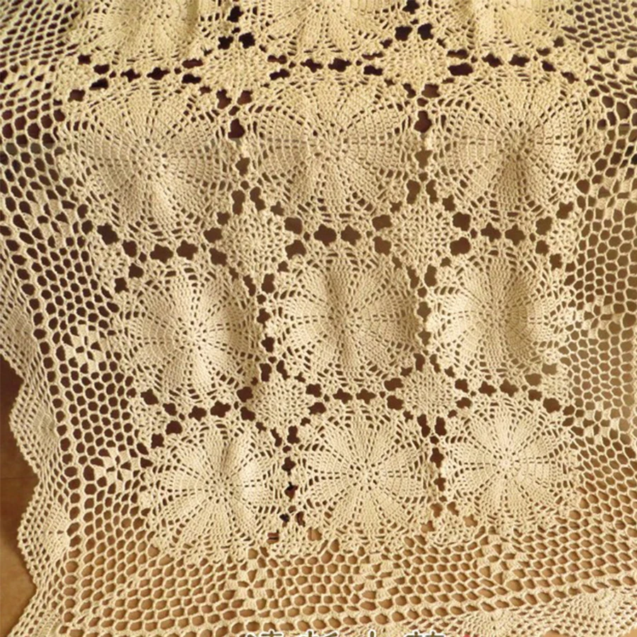 Хлопковая скатерть с цветочным дизайном декоративная занавеска для стола дивана