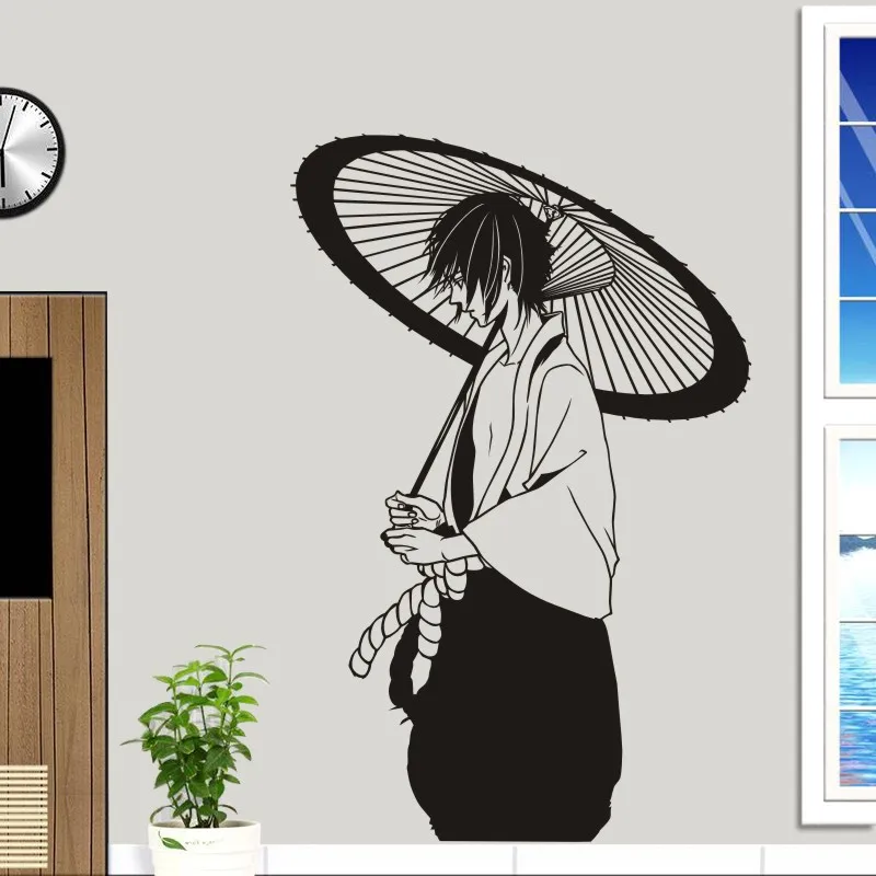 НАРУТО Наклейки На Стены Виниловые Наклейка Декор Главная Декоративные