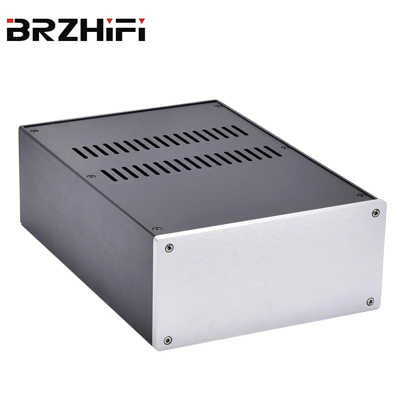 BRZHIFI Professionl  Manufacturer JC2210 Series Aluminum Case Multi-purpose Chassis For DIY Ampifier Headphone Amp Power Supply