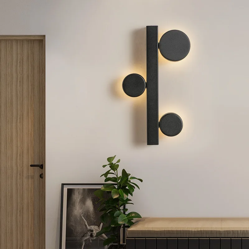 

Led Wall Lamp Modern Iron Wall Light For Living Room Bedroom Nordic Bedside Decor Wall Sconce Home Kitchen Fixtures Mirror Light