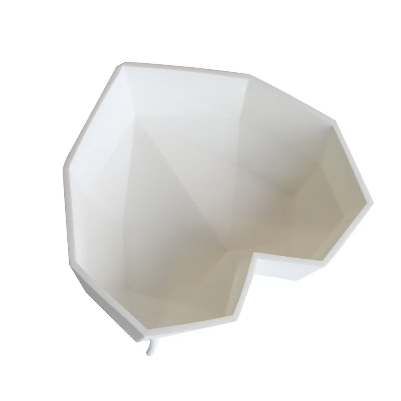 Свеча сердце форма для выпечки мусс Diy любовь силикагель Mu шоколадные модели