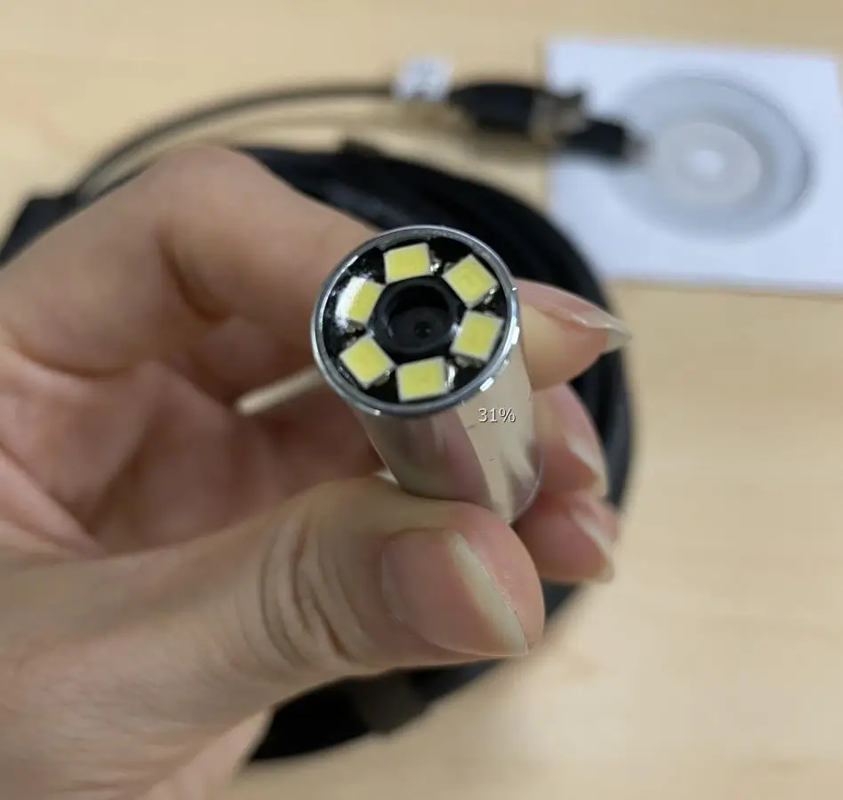 10 м/15 м Автофокус эндоскоп камера 5MP HD водонепроницаемый USB бороскоп 14 5 мм труба