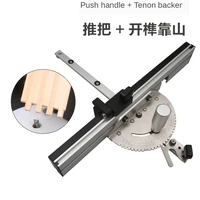 miter gauge aluminium profile fence w track stop table saw router miter gauge saw assembly ruler for woodworking tools
