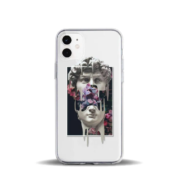 for iphone 11 pro max case mona lisa art david soft silicone phone cover for apple iphone 6 6s 7 8 plus xr xs max coque funda free global shipping