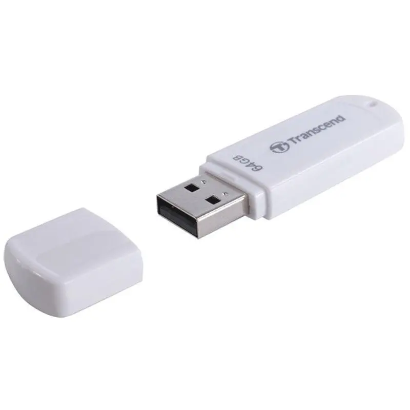 Память Transcend &quotJetFlash 370" 64Gb USB 2.0 Flash Drive белый|SmartTV-стики и тюнеры| |