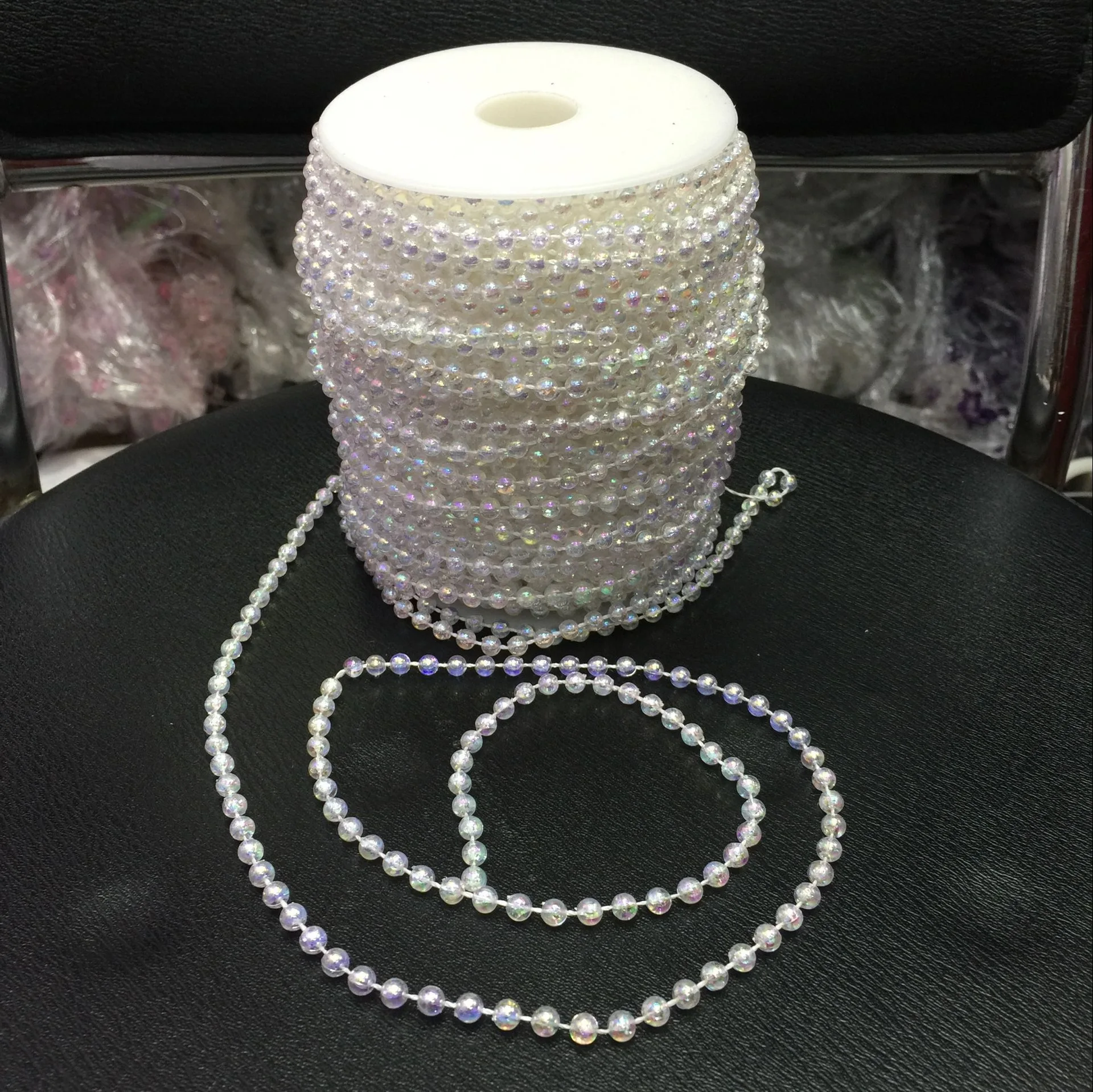 Бусины из хлопка с имитацией жемчуга 5 метров 3 мм/4 мм цепочка хлопчатобумажной