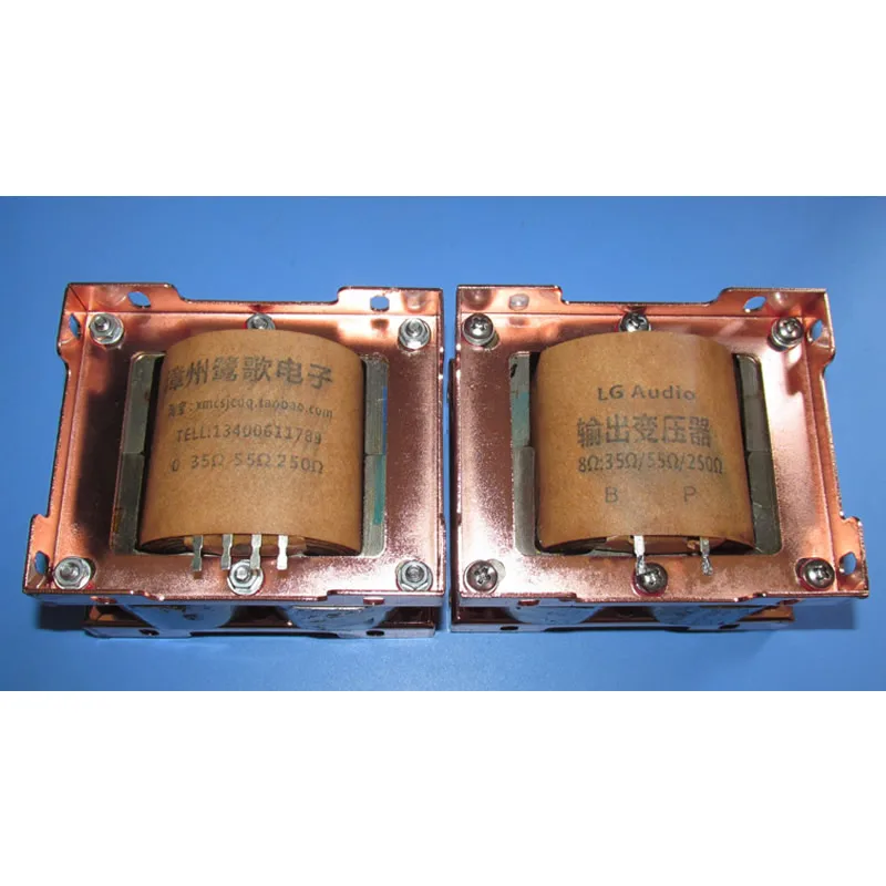 Усилитель подключен к наушникам 4С аморфный выходной трансформатор с железным