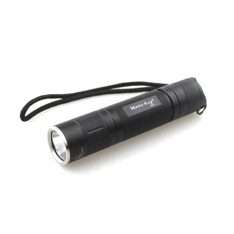 Прямой цилиндрический светодиодный фонарик Manta Ray S21 1xcree XHP50 3000 люмен (1x1865 0/1x21700) |