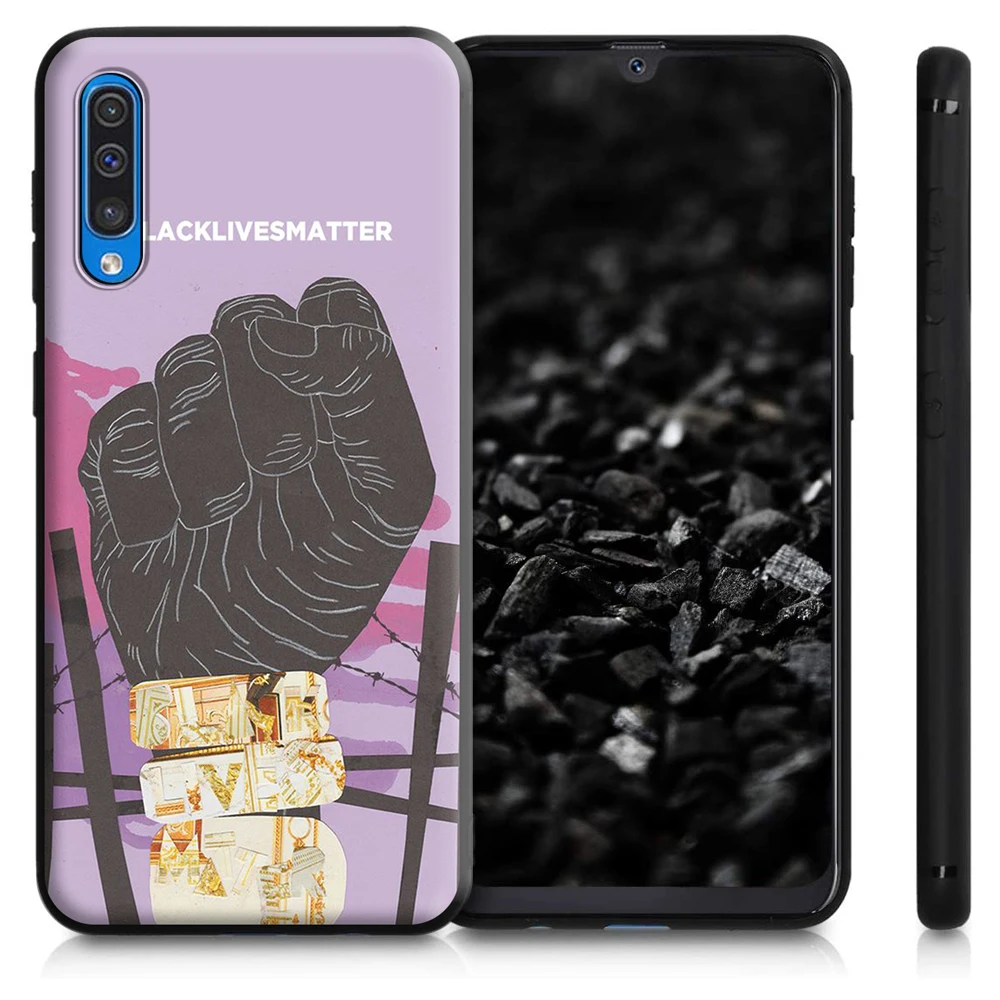 Black Lives Matter Silicone Case for Samsung Galaxy Note 20 10 9 8 S20 Fe S10 S10E S9 S8 Plus Ultra Lite S7 Edge | Мобильные