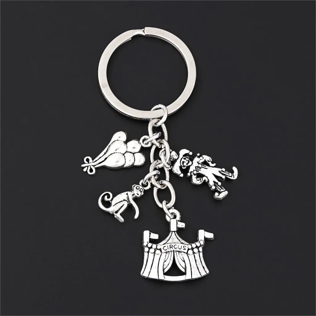 1 шт. новое поступление цирковой клоун плакать смайлик гламур брелок подвеска для