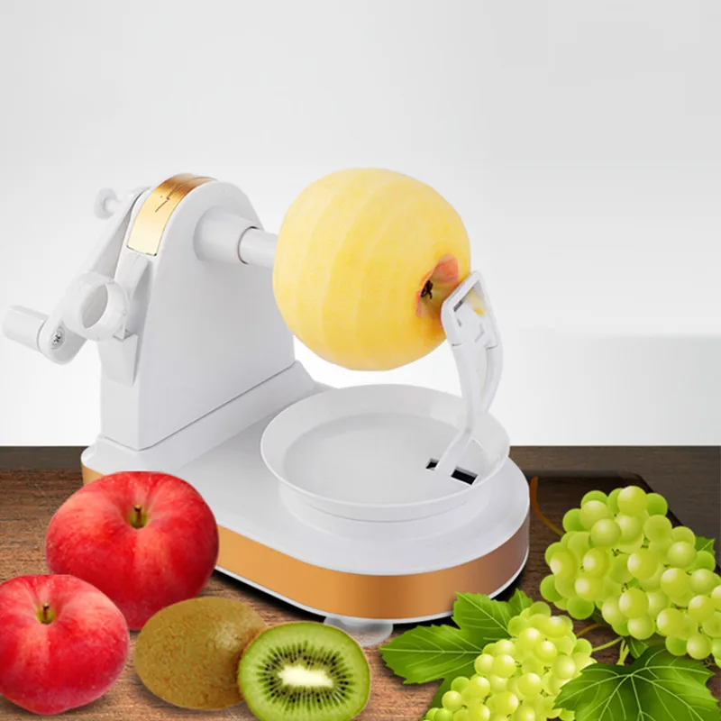 

Fruit Peeler New Creative Peeling Multifunction Manual Fruit Peeler Machine Cutting Apple Artifact Kitchen Tool Kitchen Items