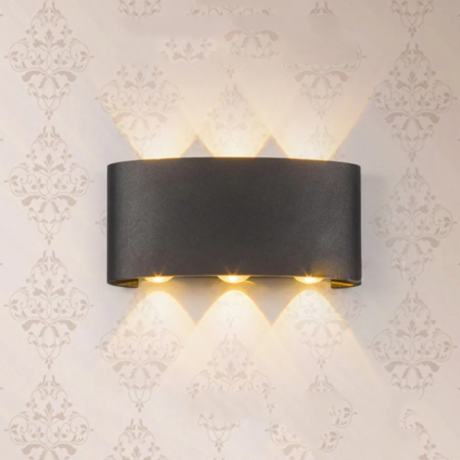 BEIAIDI 8 Вт 12 креативный наружный светодиодный настенный светильник