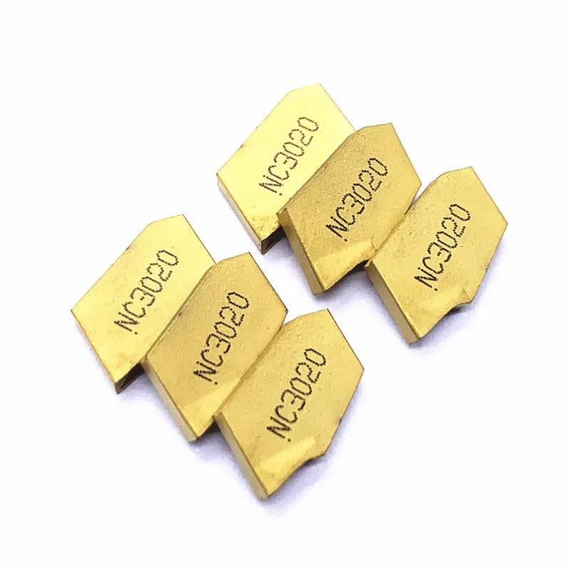 SP200 NC3020/NC3030/PC9030 Slotted Carbide Inserts Parting and grooving metal Tool Lathe turning tool | Инструменты