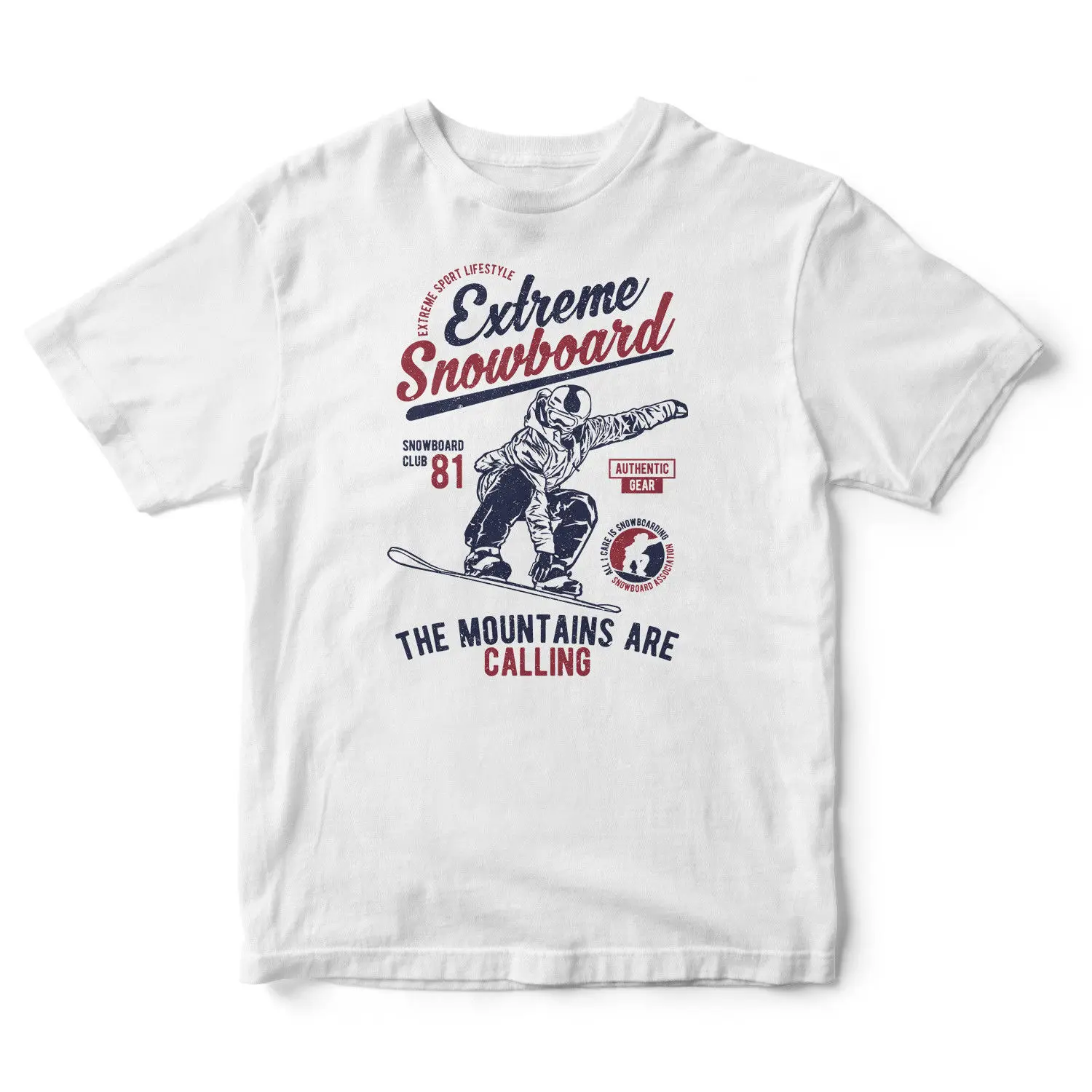

2019 New Arrival Men'S Fashion Extreme Snowboard T Shirt Skier Snowboarder JustSnowboards Tee Mountain Print T Shirts
