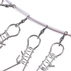 1 шт. рыболовные веревки 5 М рыболовные замок Пряжка нержавеющая сталь живой пояс поплавок рыбы Стрингер рыболовные аксессуары Высокое качество