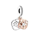 Женский браслет из серебра 925 пробы, с бусинами