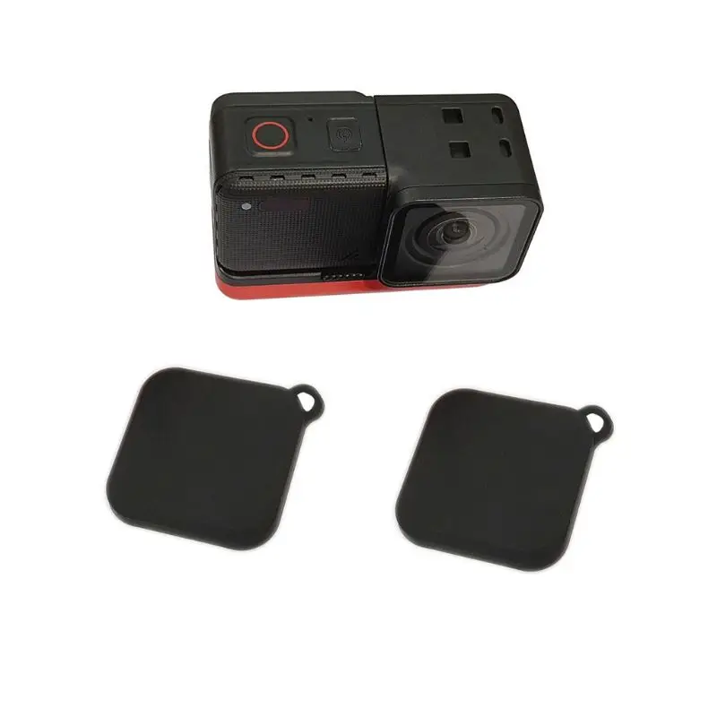 Силиконовая крышка объектива для камеры Insta360 ONE R 4K угол 360 ° Панорама аксессуары