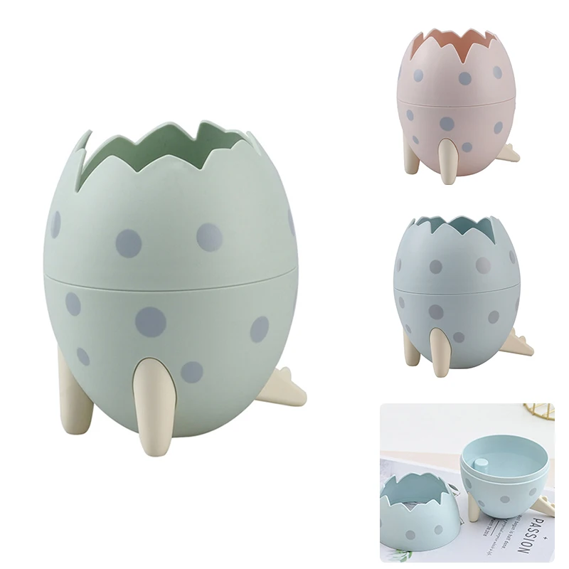 

Милая коробка для хранения яиц в виде динозавра, держатель для ручек для студентов, офиса, съемный Настольный органайзер для хранения, украш...