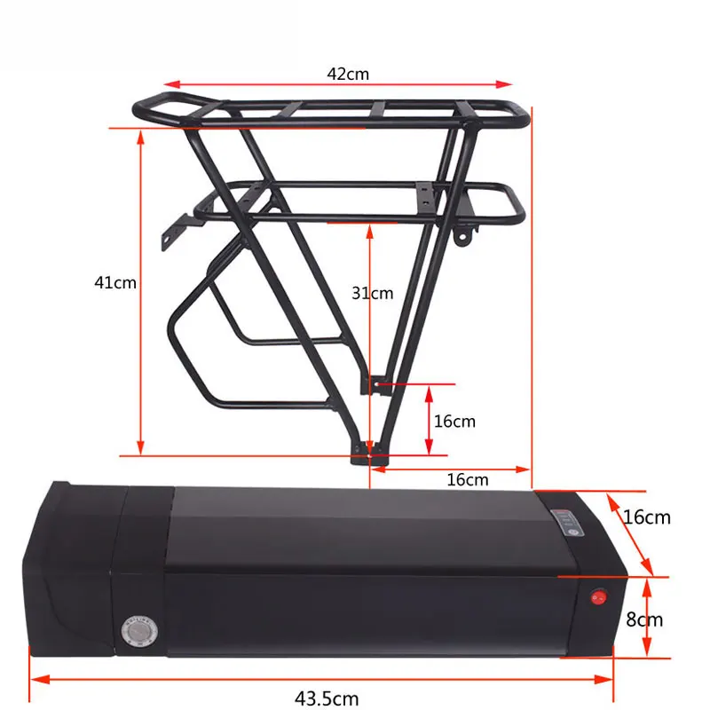 Аккумулятор для электровелосипеда 48 В 20 Ач 36 52 в|Батарея электровелосипедов| |