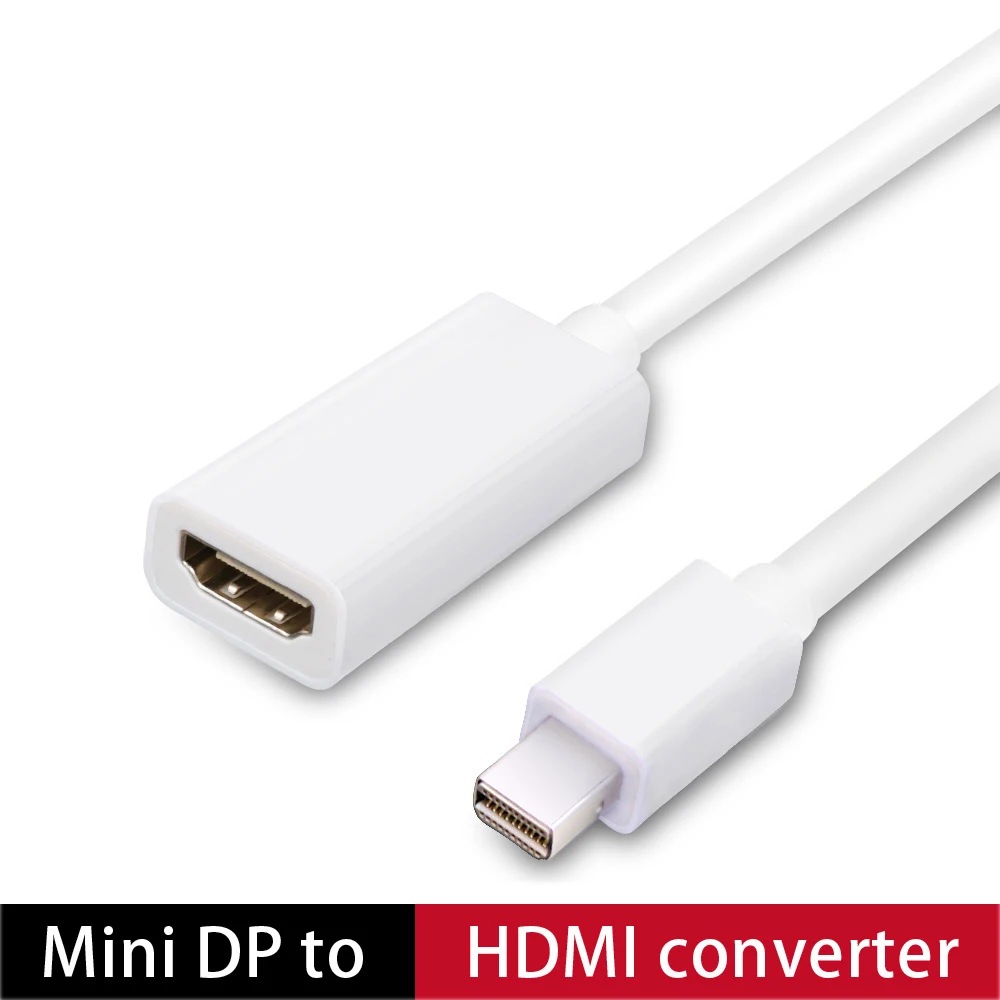 1080P HD Mini DisplayPort к HDMI кабель Адаптер DP порт дисплея конвертер папа женскому для Apple