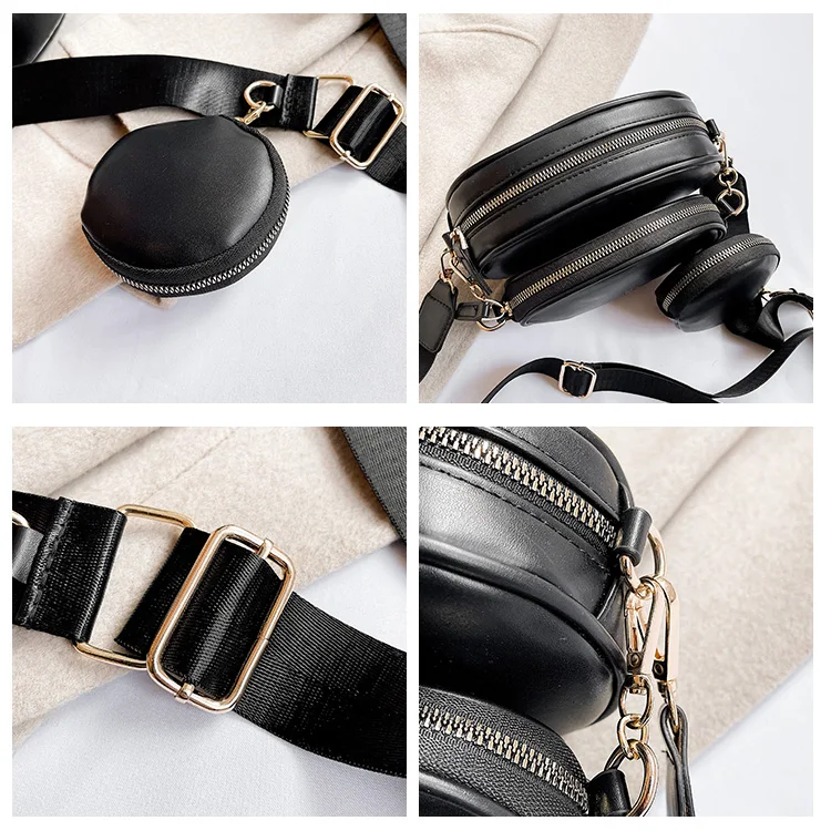 

Luxury Design Crossbody Bag Shoulder Bag for Women Famous Brand Purses and Handbags Ladies Messenger Bag Pu Leather 2021 Pouch