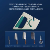 brand new manual sharpener adjustable kitchen knife utility knife scissors sharpener white medium fine sharpening blade