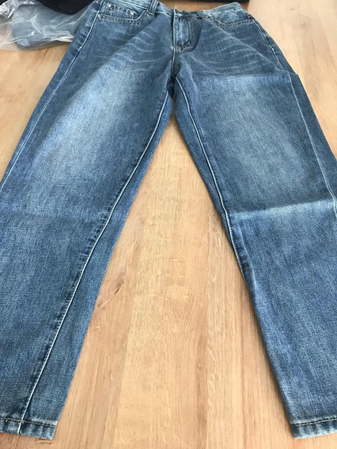 

New Women Straight Leg Jeans Fashion Cotton Pantalon Femme Jean Pants Autumn Winter ladies denim trousers