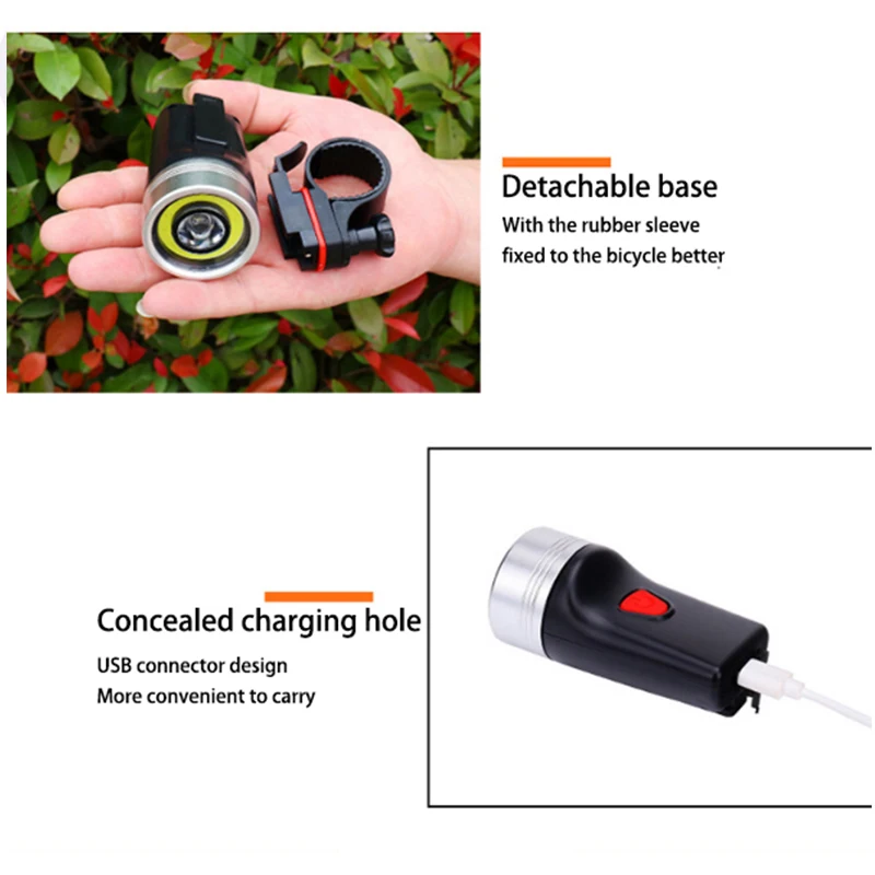 CYCLE ZONE LED Torch Super Bright Bicycle Light Rechargeable Cycling Front Bike Lights Lamp Waterproof Safety Flashlight | Спорт и
