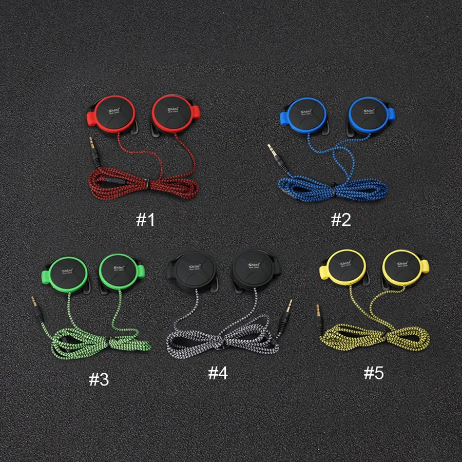 ShiniQ940 наушники 3 5 мм гарнитура EarHook для iPhone мобильный телефон mp3-плеер с микрофоном
