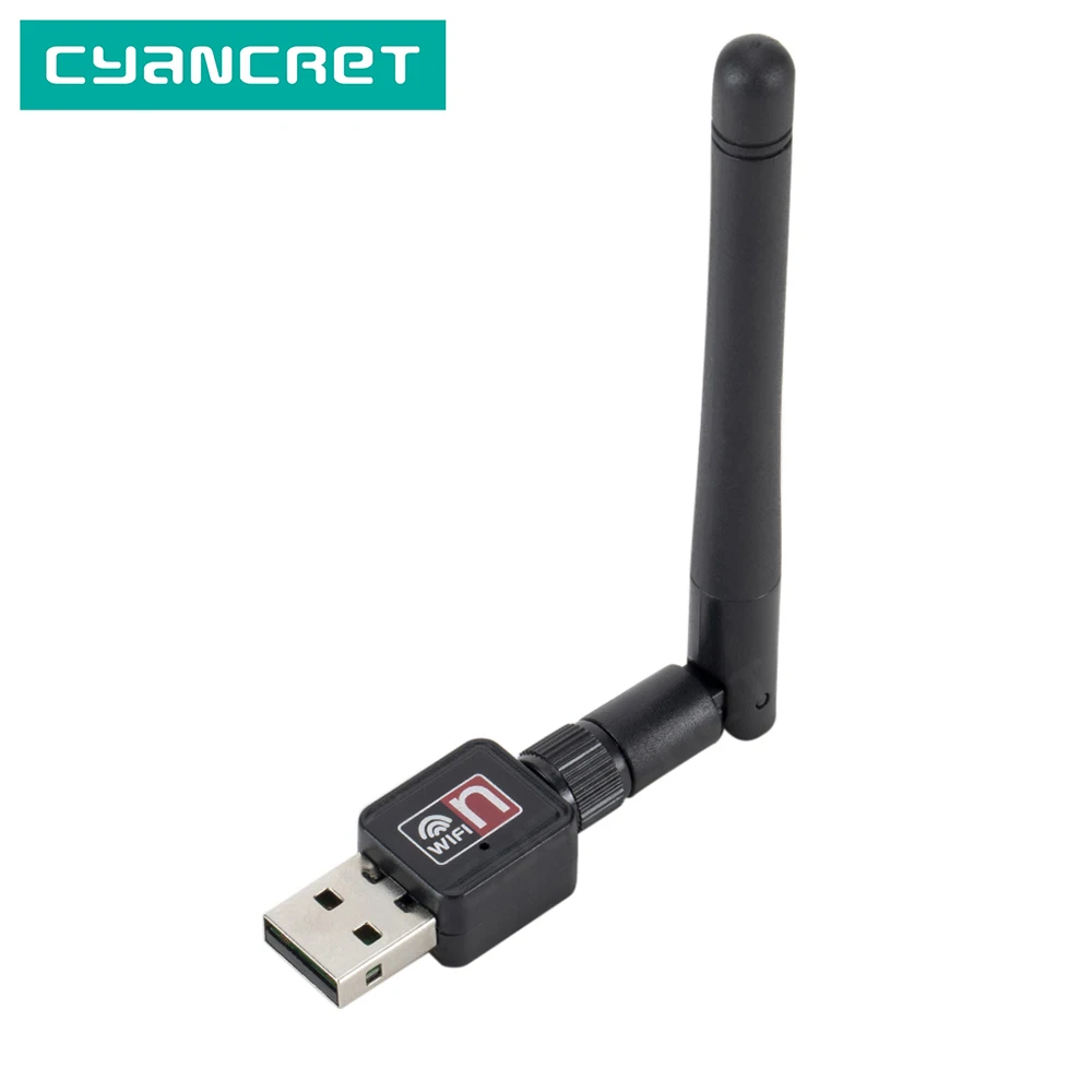 Usb беспроводная сетевая карта wifi приемник с поворотная антенна 2 4G свободный