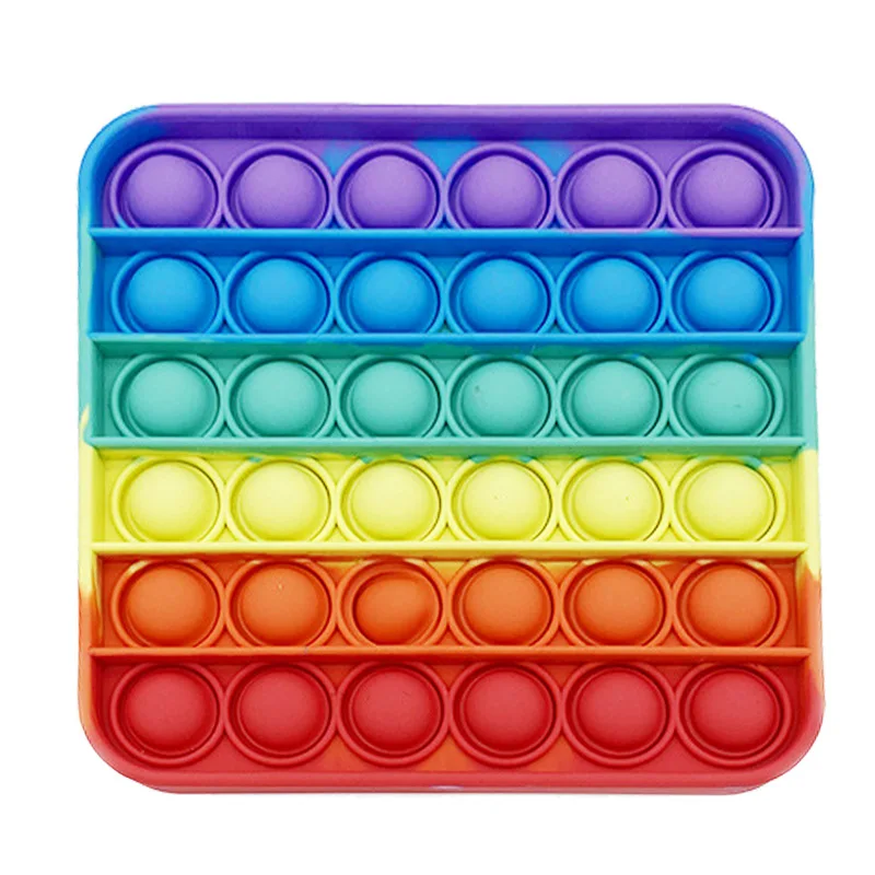 

Push Pops Bubble Sensory Toy Autism Needs Squishy Stress Reliever Toys Adult Child Funny Anti-stress Fidget Reliver Stress