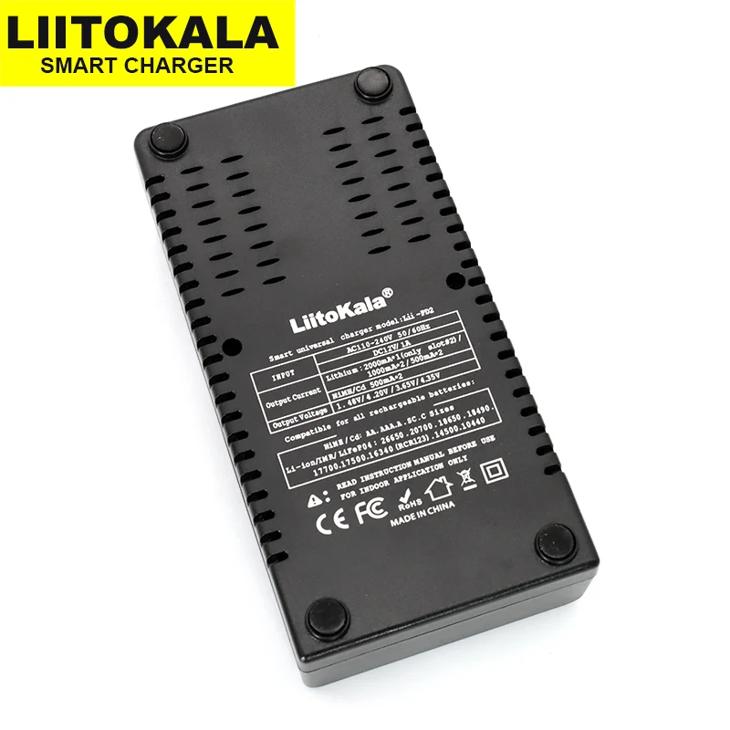 Liitokala Lii-PD2-PD4 LCD 3 2 V 7 8 1 AA/AAA 18650 18350 26650 20700 17355 NiMH литиевый LiFePO4 аккумулятор зарядное