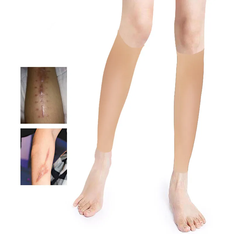 1 Piece Silicone Beauty Leg Cover 150g Handmade Leg and Arm Soft Reinforced Form Conceal Limb Scars In One Leg Cover