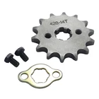 428 14 зуб 17 мм 20 мм передняя Звездочка двигателя для Stomp YCF Upower Dirt Pit Bike ATV Quad Go Kart мопед Багги скутер мотоцикл