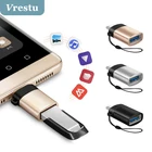 Адаптер USB C OTG для MacbookProXiaomiHuaweiSamsung, переходник с USB 3,0 на Type C, кабель-преобразователь