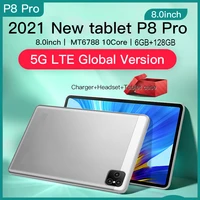 pad pro tablet 8 inch 6gb ram 128gb rom android tablet 10 core tablete android 10 0 tablette 5300mah dual 5g wifi gps tablet pc