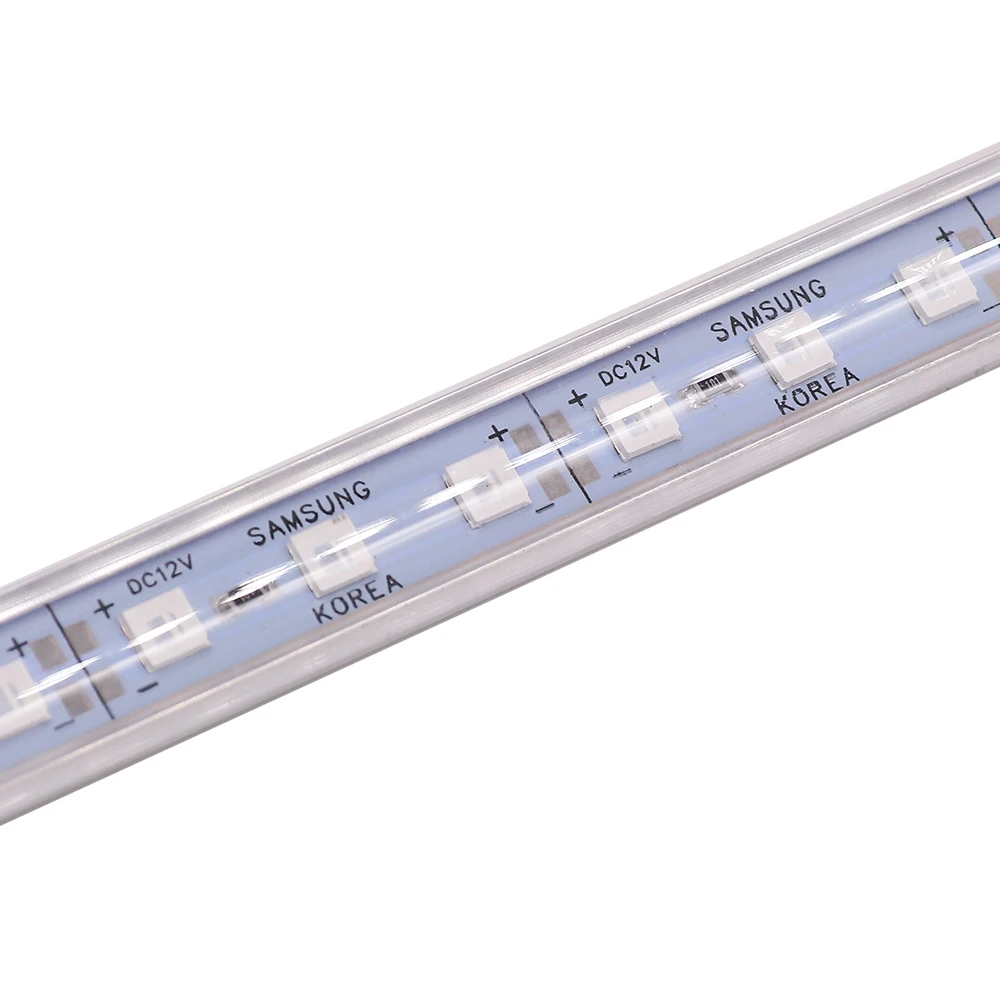 5/10/20/50 шт светодиодный свет бар светодиодный полосы 12V 5054 SMD алюминиевый профиль для кухни освещение 25 см 50 см 100 см жесткий супер яркий свет
