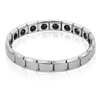health tourmaline magnetic bracelet reduce muscle tension reduce fatigue and tension improve blood circulation for women men