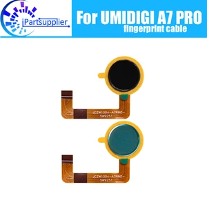 100 original new fingerprint button sensor flex cable for umidigi a7 pro free global shipping