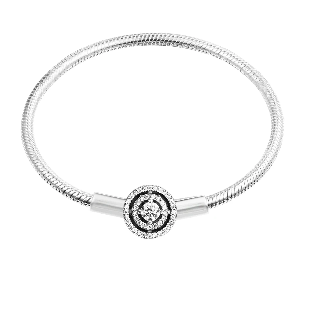 

2021 Trend Silver 925 Women Autumn Signature Bangle New Mother's Day Cheap Ocean Beach 2021 Jewelry Female Bracelets