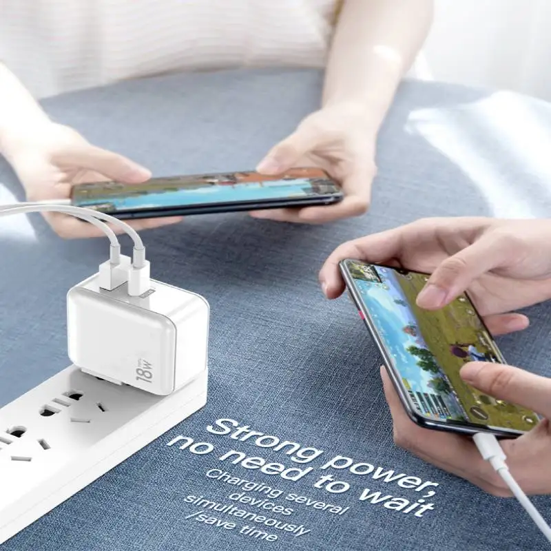 Быстрое зарядное устройство TOTU 3 0 18 Вт настенная розетка быстрое PD для iPhone 11 X XR XS